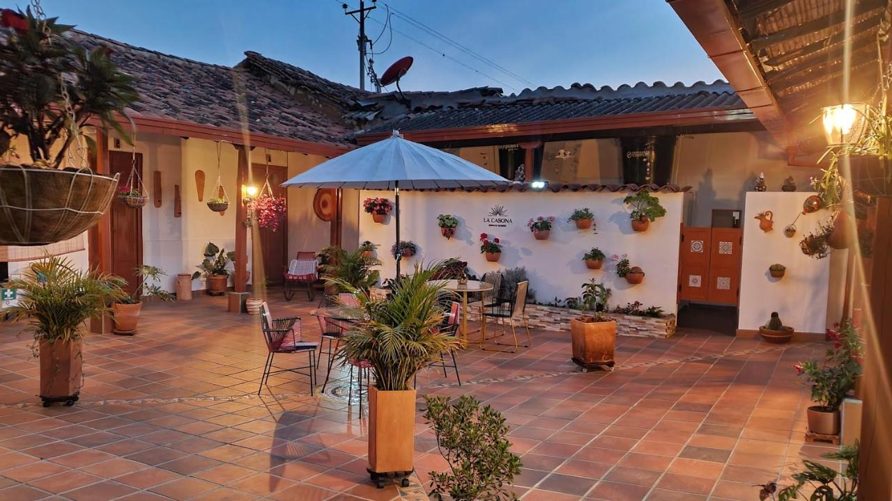 La Casona Espacio Bonito Zapatoca Kültér fotó